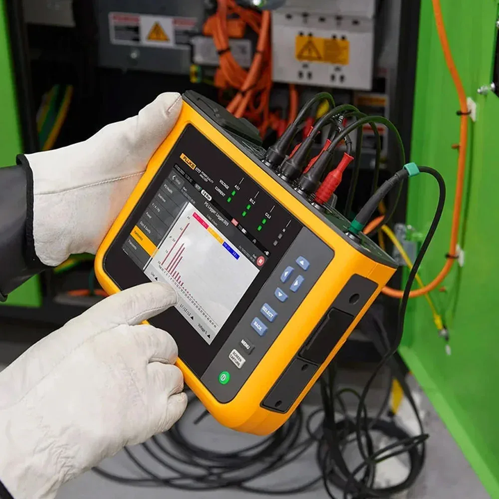 diagnóstico de qualidade de energia industrial