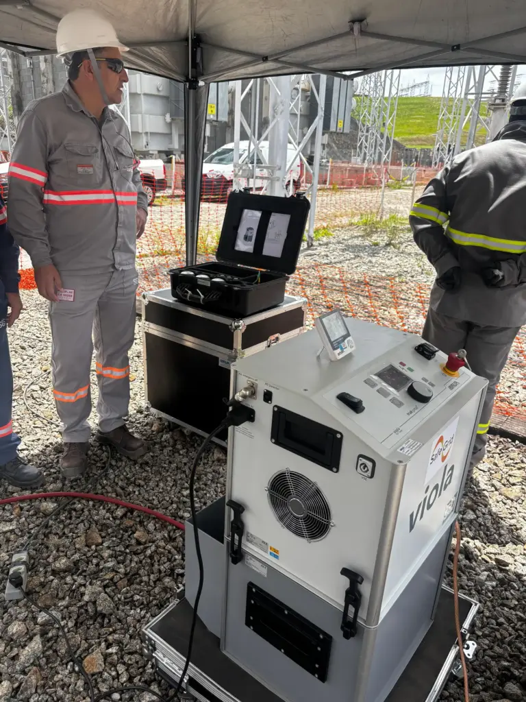 ensaio VLF em cabos