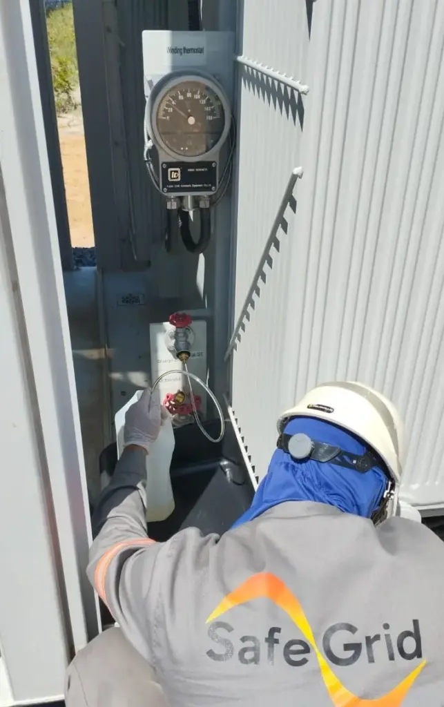 ensaios elétricos em transformadores