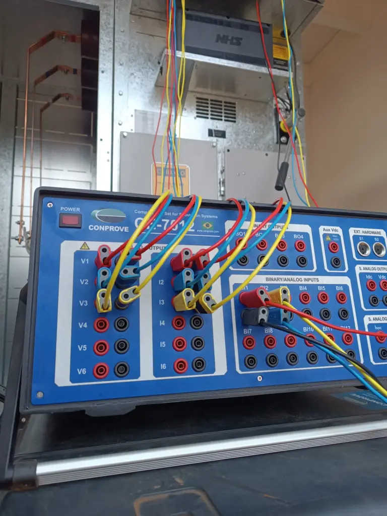 parametrização de relés elétricos