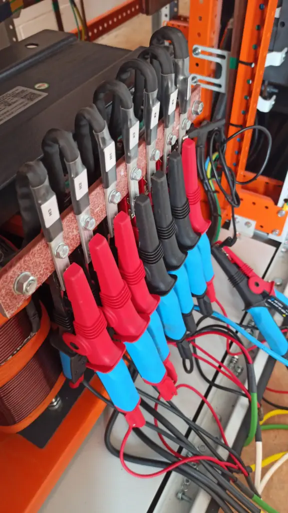 testes elétricos em transformadores