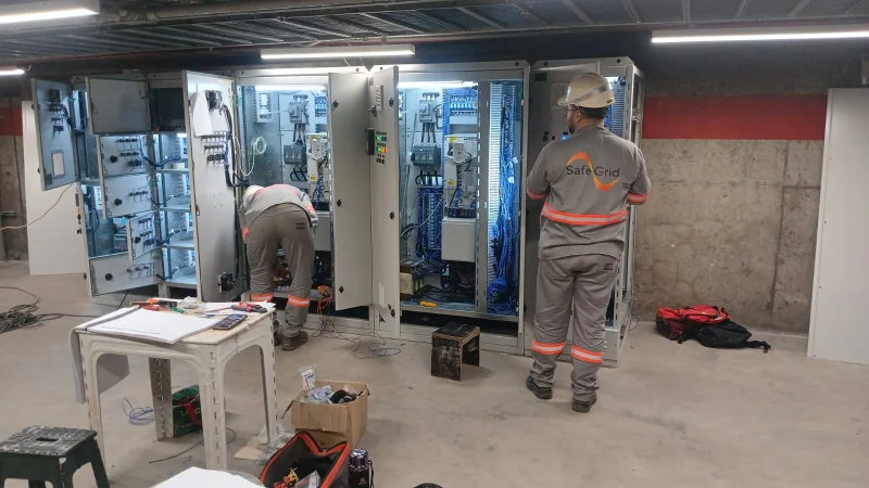 Manutenção preventiva de instalações elétricas industriais